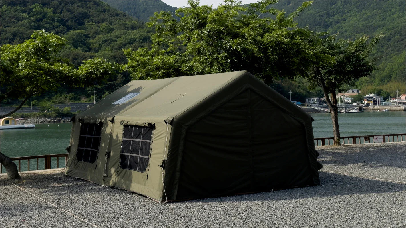 Coody | RBM Inflatable tent  Koala 5 Khaki for 2-6 person