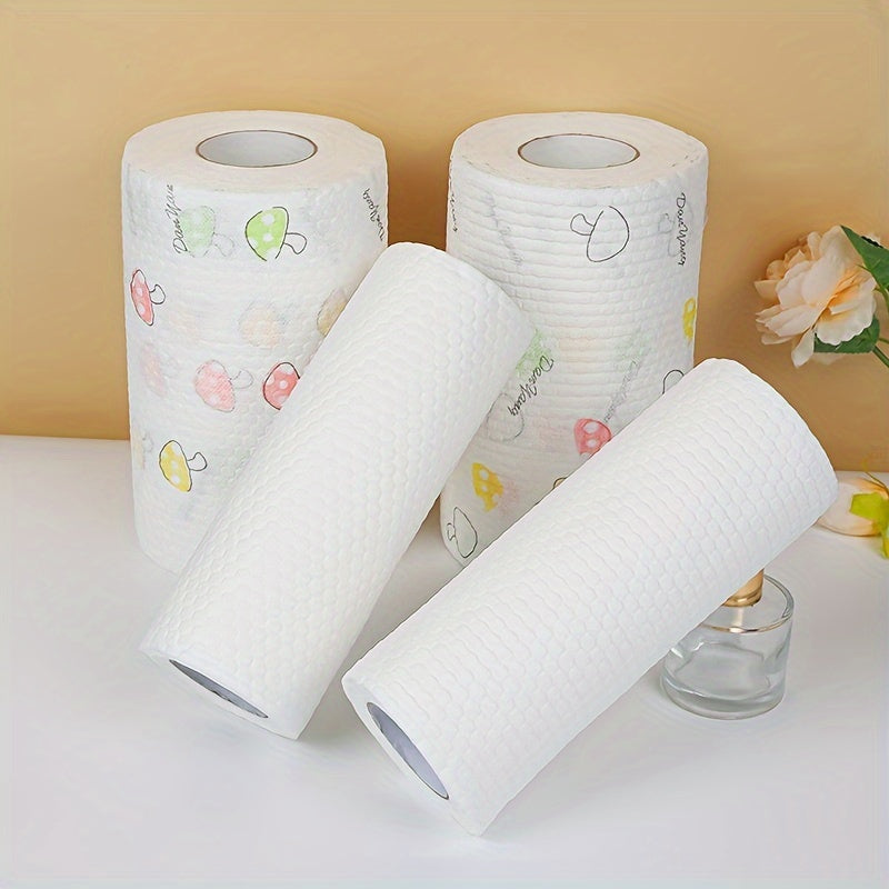 50-400pcs Disposable Cleaning Wipes, Oil-Resistant TJR7D8M