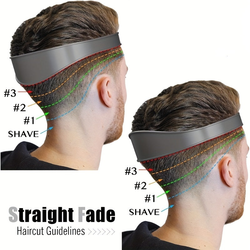 Adjustable Hair Trimming Guide Headband for DIY Shaving TJR9N3V