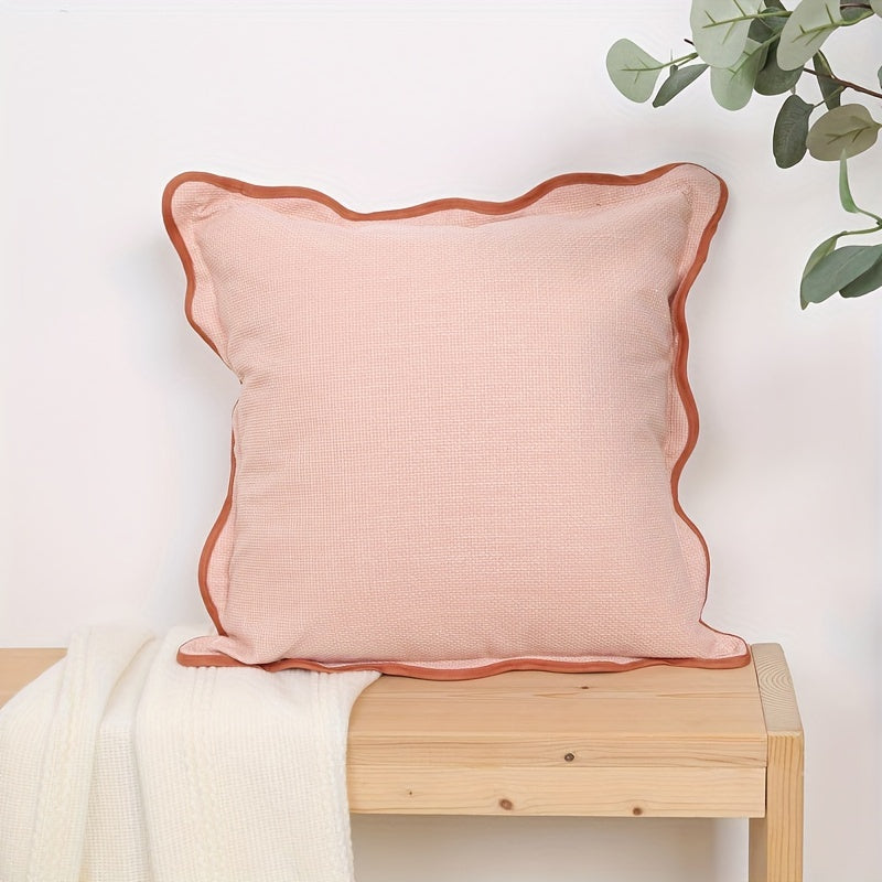 2pcs Boho Chic Scalloped Throw Pillow Covers - JC0V