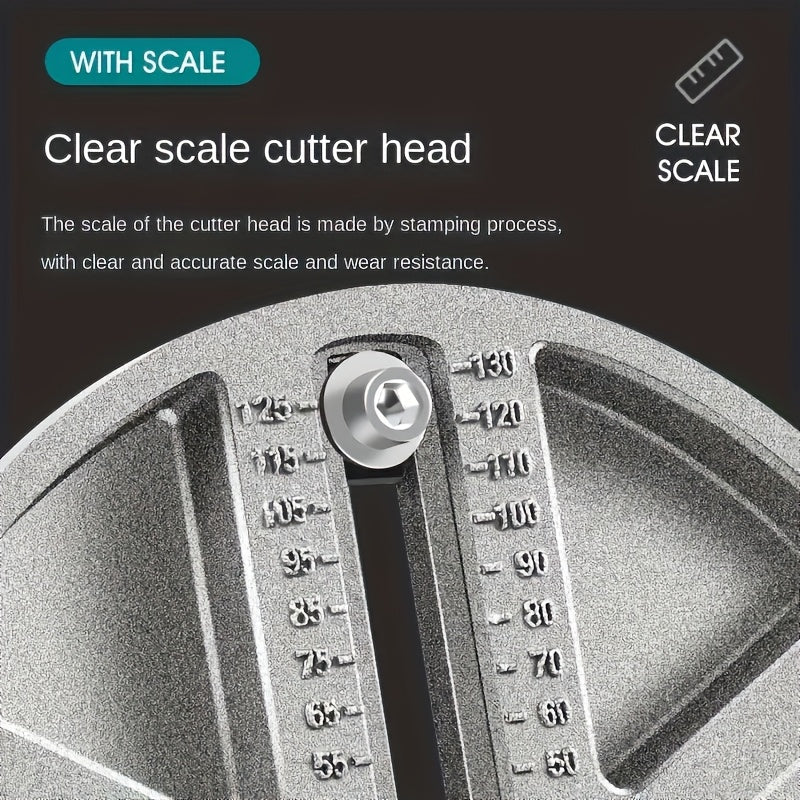 Adjustable Hole Saw Blades Set, 4.57-12.95cm Diameter TJR8W4C