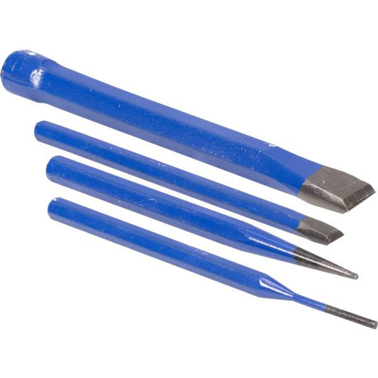 4pc Punch & Chisel