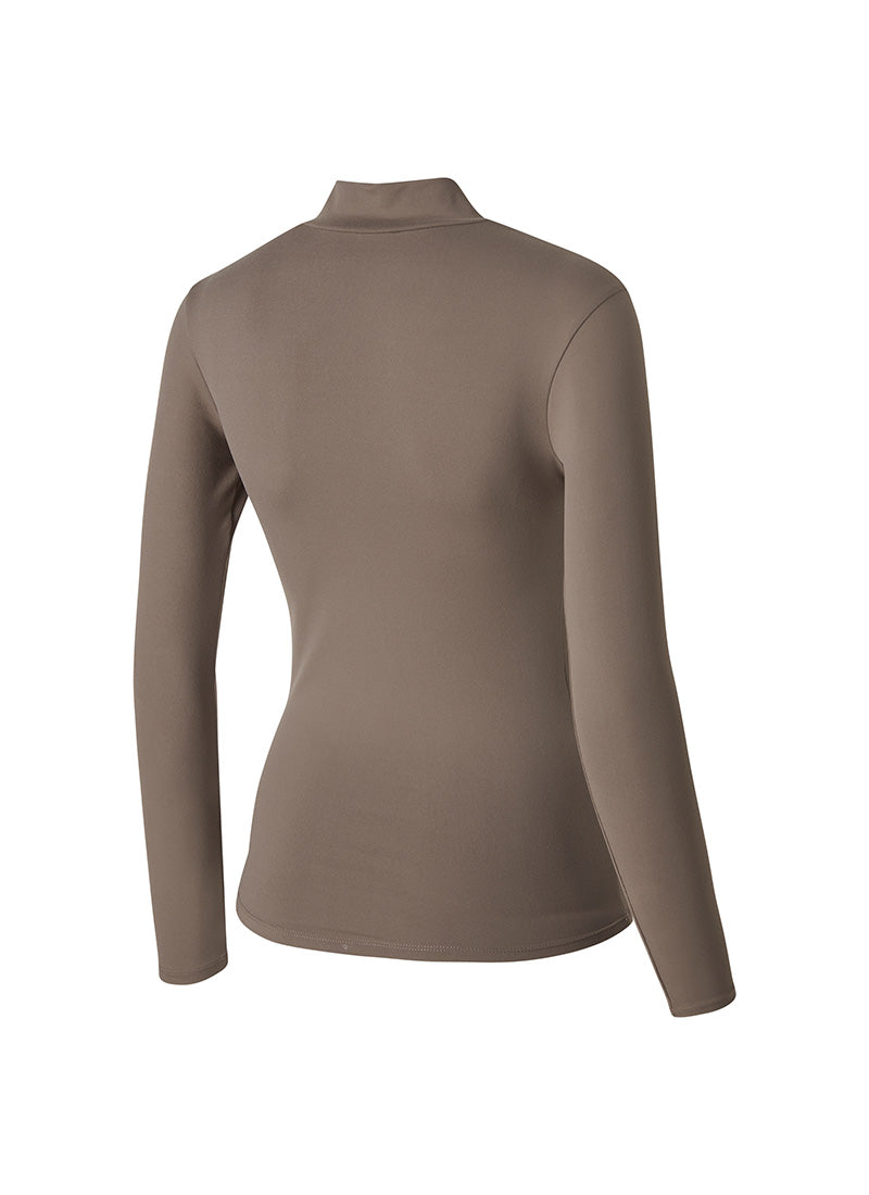 Mock Neck Slimfit Long Sleeve