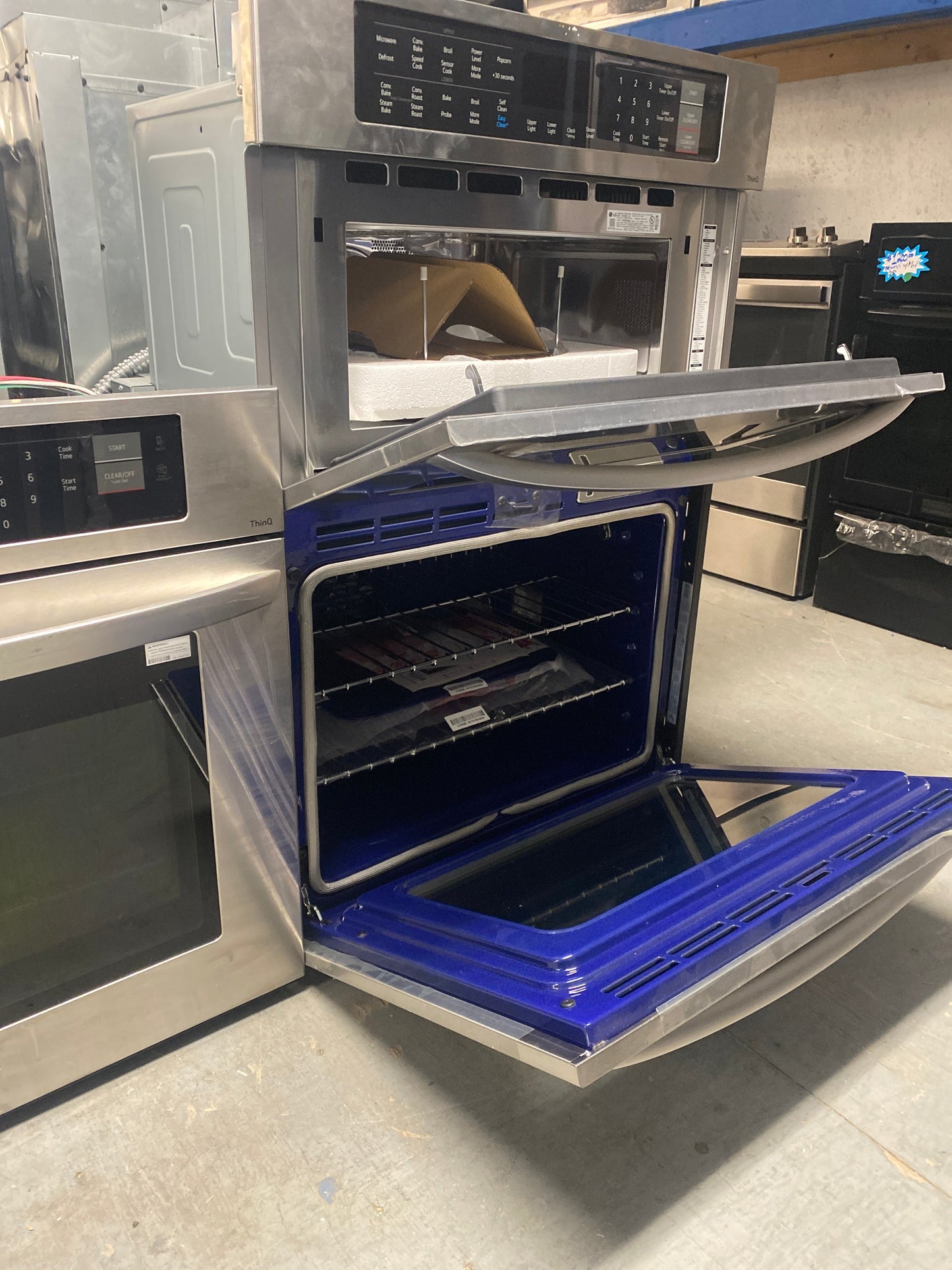 Lg 30” Microwave Wall Oven Combination