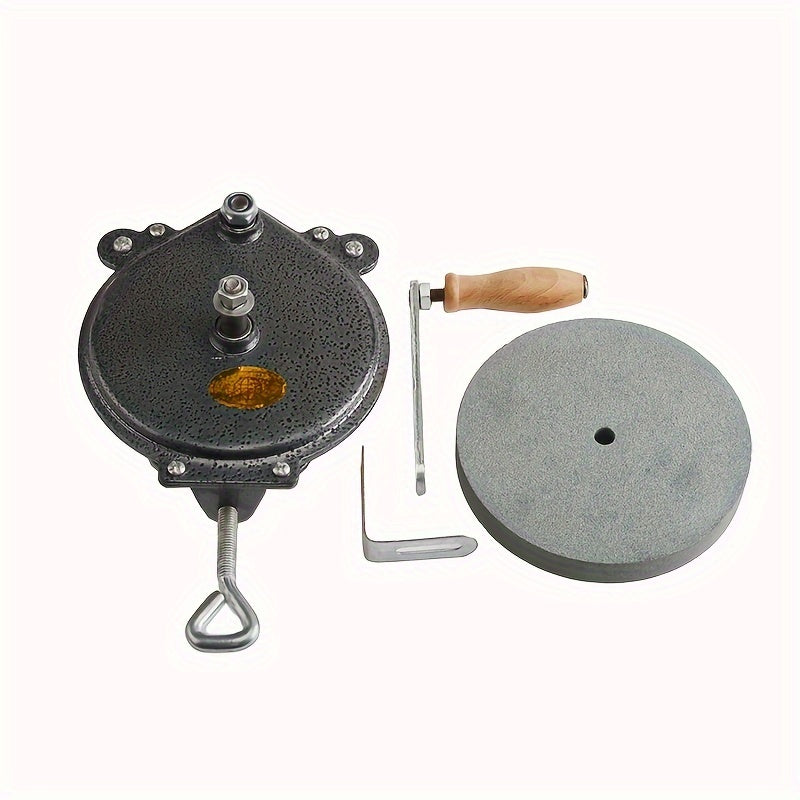 Vintage Hand Crank Knife Sharpener, No Electricity Needed – TJR7W3F