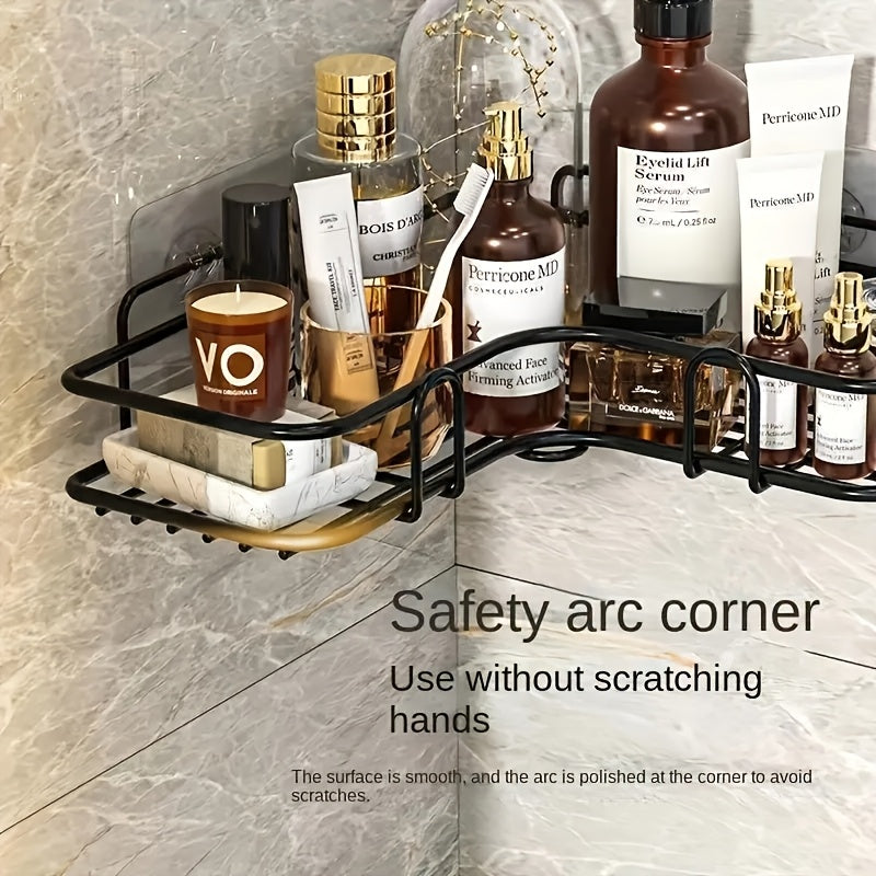 Stainless Steel Corner Shower Shelf- HMT24ST