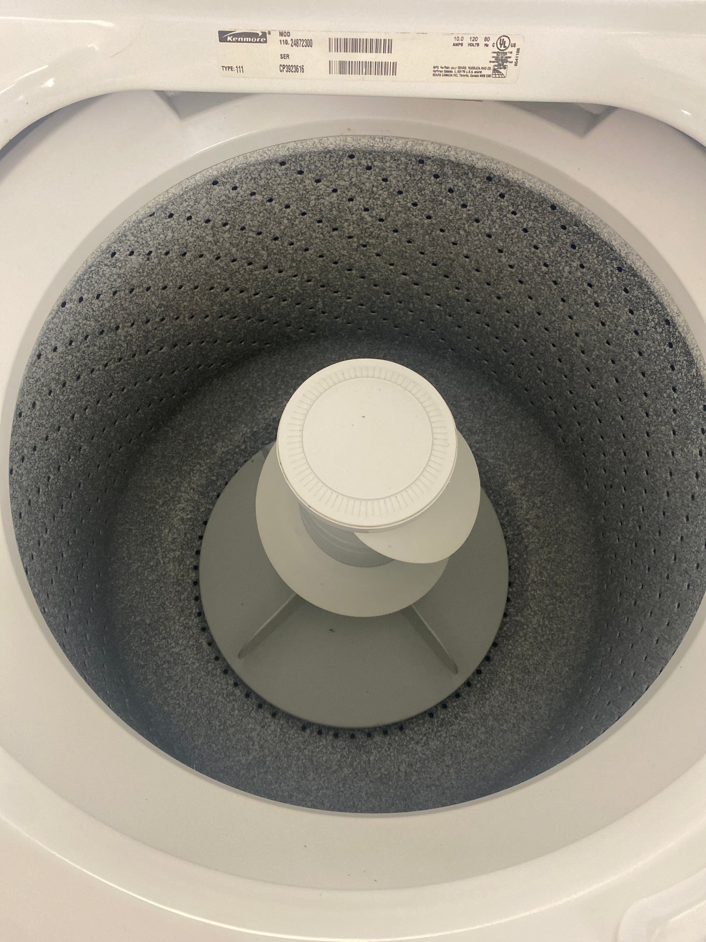 Kenmore 80 series Top-Load Washer