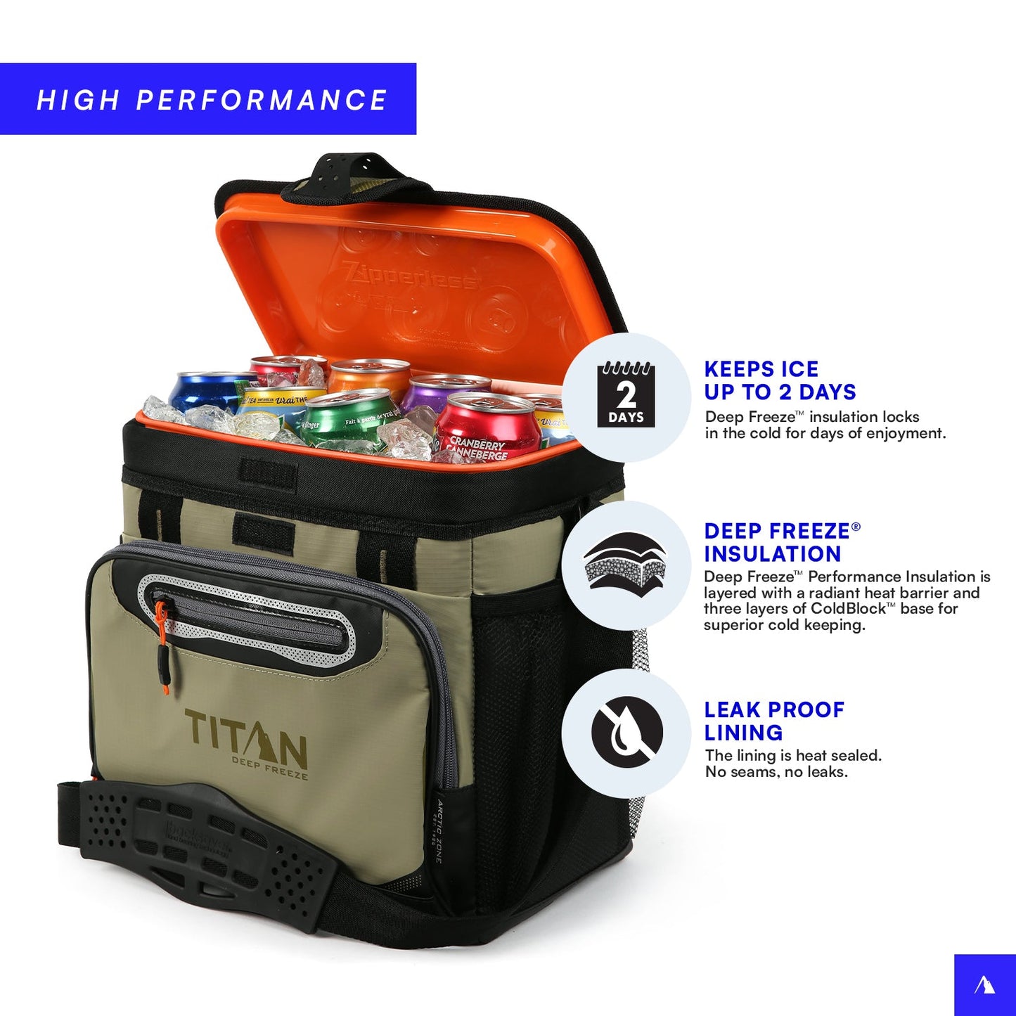 16 Can Zipperless HardBody® Cooler