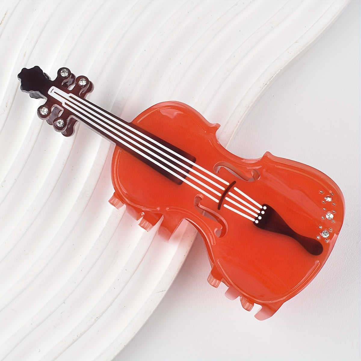 Wooden Violin Hairpin- HMT25HP