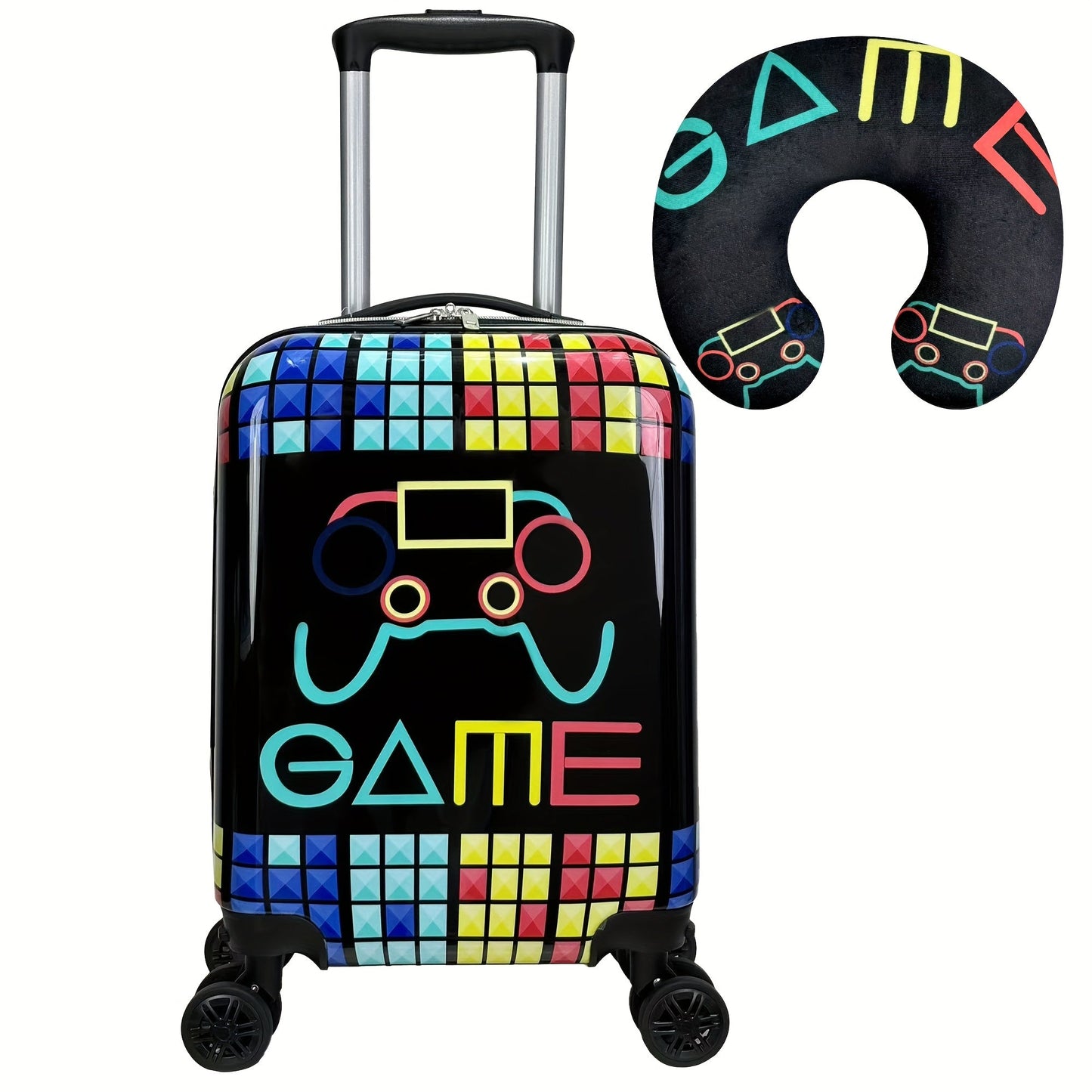 2pcs 40.64cm Hardside Luggage Set with Spinner Wheels TJR4K8N
