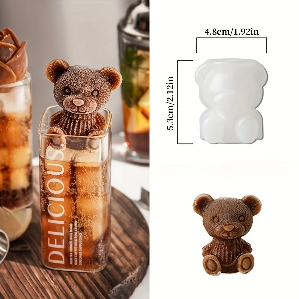 3D Bear Ice Cube Molder-IVRT