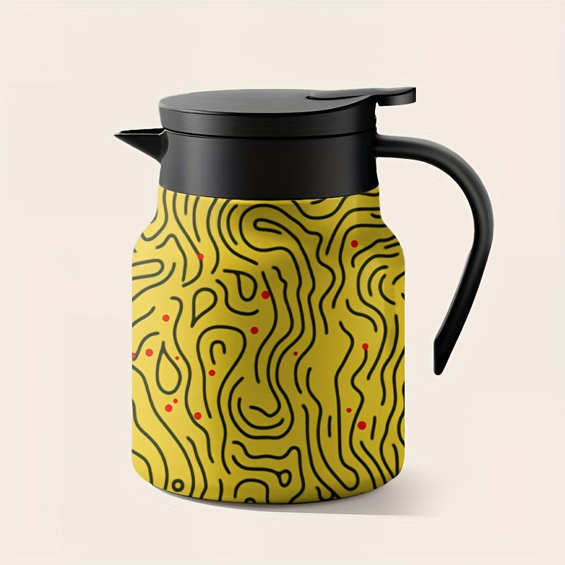 Stainless Steel Flower Tea Infuser Pot-7JYH