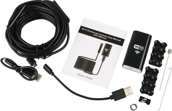 Waterdichte Wifi Endoscoop - IOS Andriod - 1 Meter - Draadloos