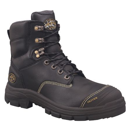 Oliver AT 55 Series 150mm Zip Side Lace Up Boot