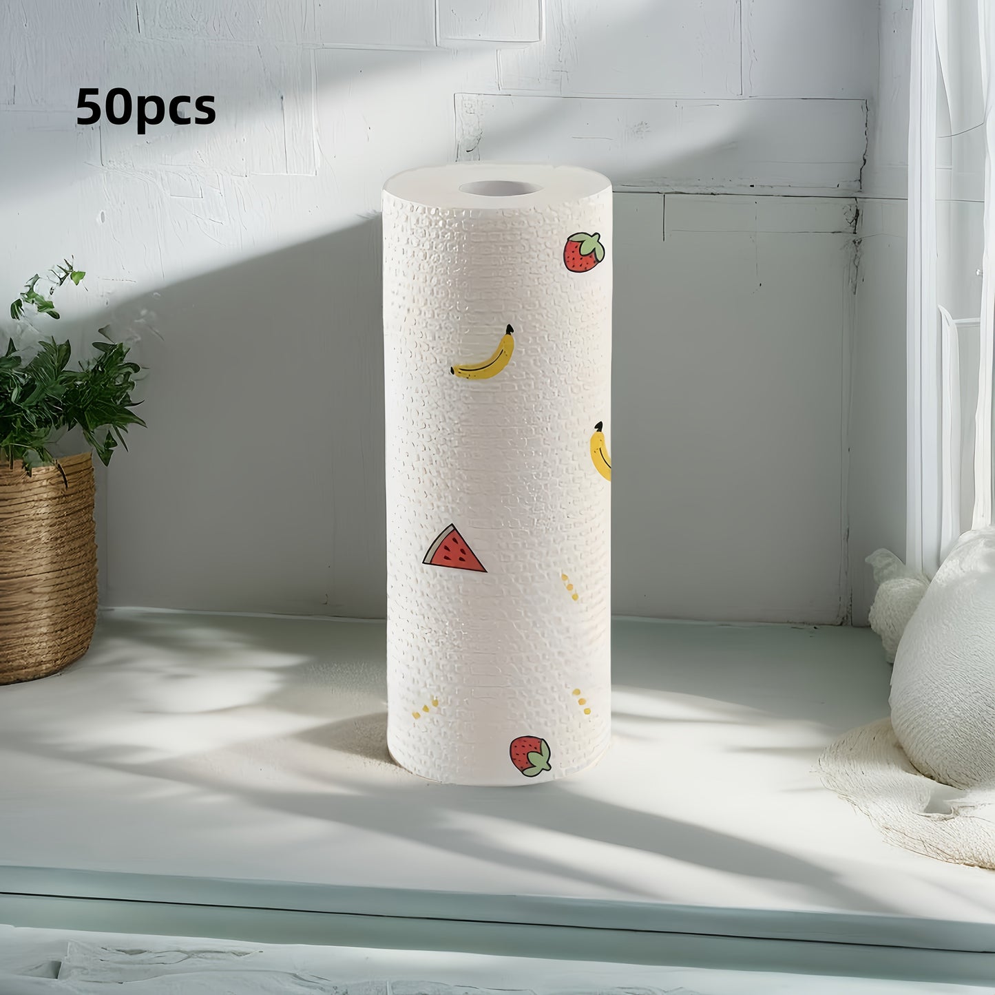 50-400pcs Disposable Cleaning Wipes, Oil-Resistant TJR7D8M
