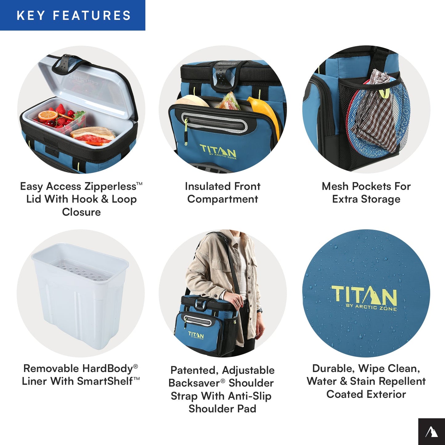 16 Can Zipperless HardBody® Cooler