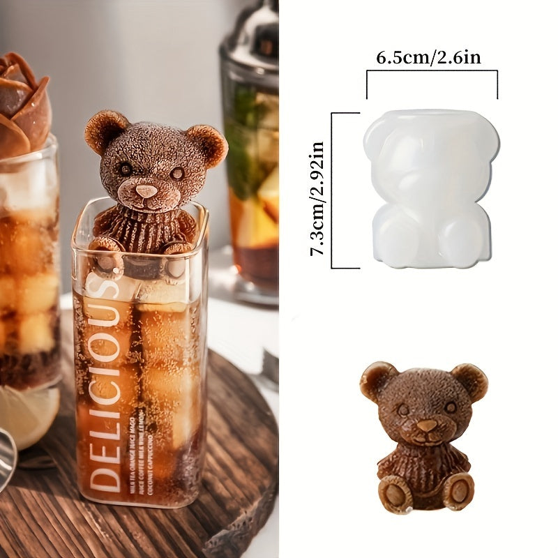 3D Bear Ice Cube Molder-IVRT