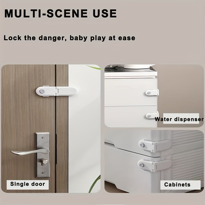 2pcs TWO DADS Safety Drawer Locks for Cabinets TJR2P9X