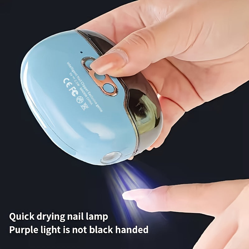 3-in-1 Electric Nail File & Buffer Set, USB Powered TJR7P2X