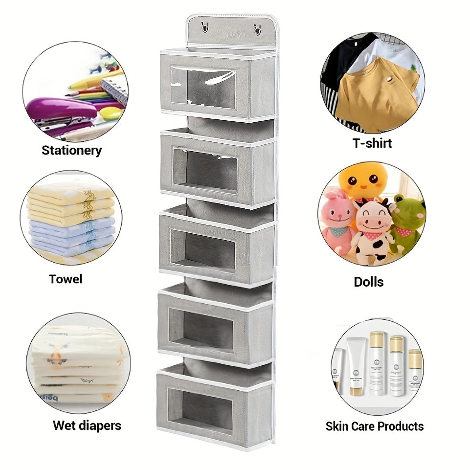 5Tier OverDoor Storage Organizer-UGHH
