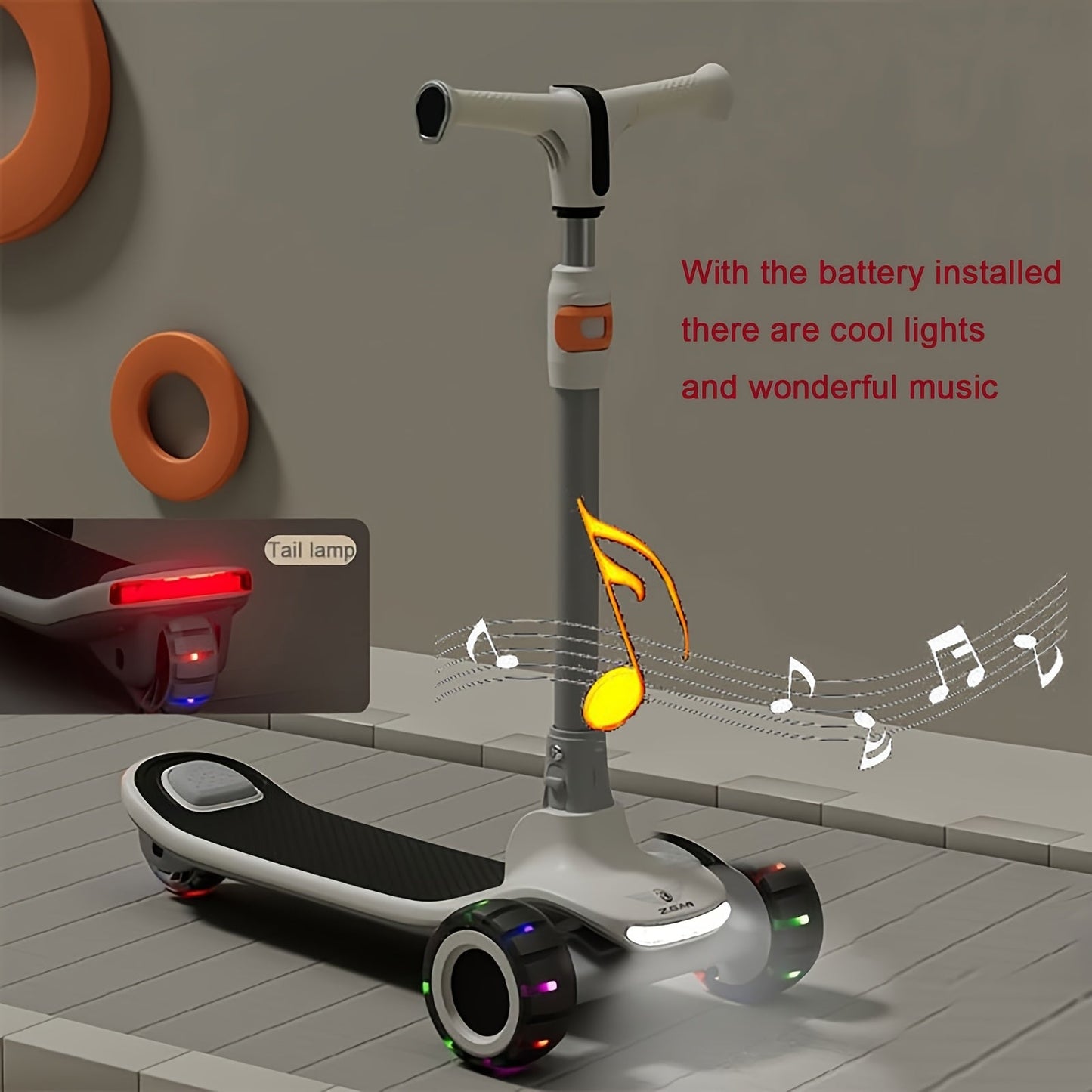 3 in 1 Foldable Scooter