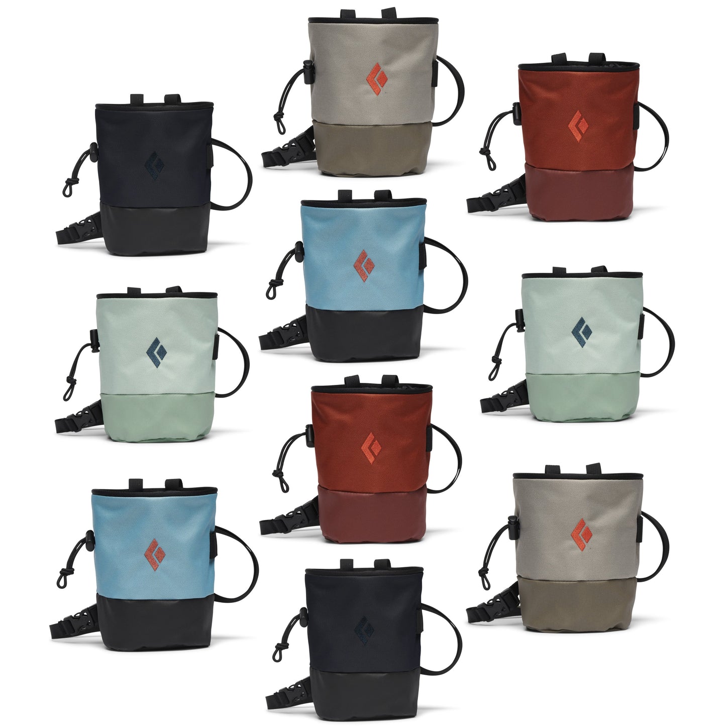 Mojo Zip Chalk Bag 10 Pack