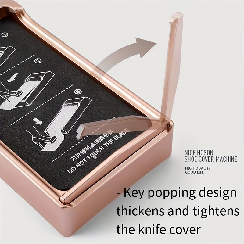 Adhesive Shoe Cover Machine for Hygienic Home Use-OFJZ