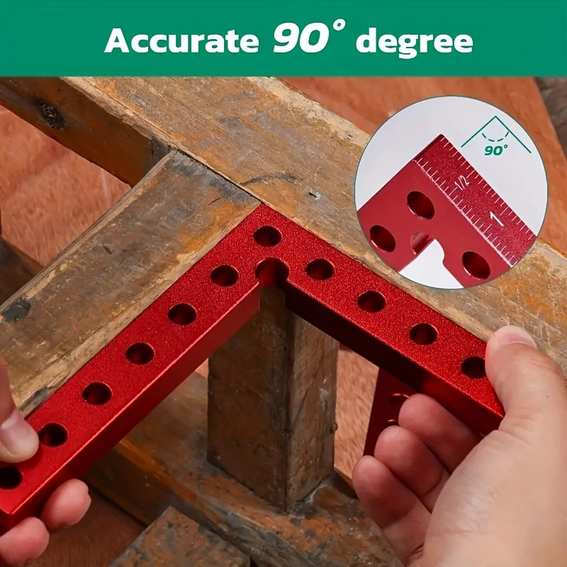 2-Pack Aluminum Alloy 90° Corner Clamps TJR5L7B
