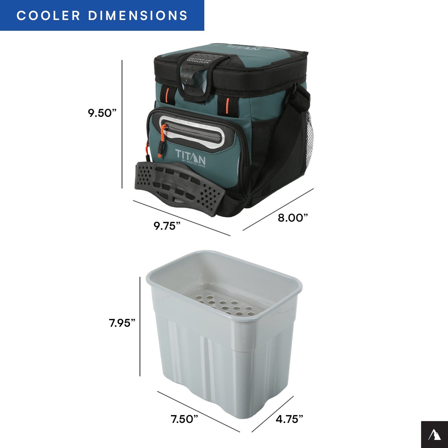 9 Can Zipperless HardBody® Cooler