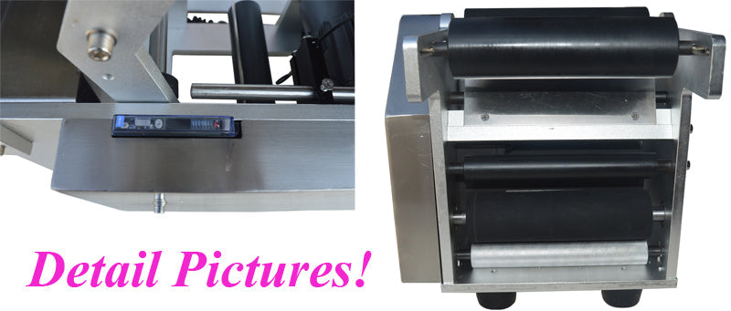 110V Round Bottle Labeling Machine
