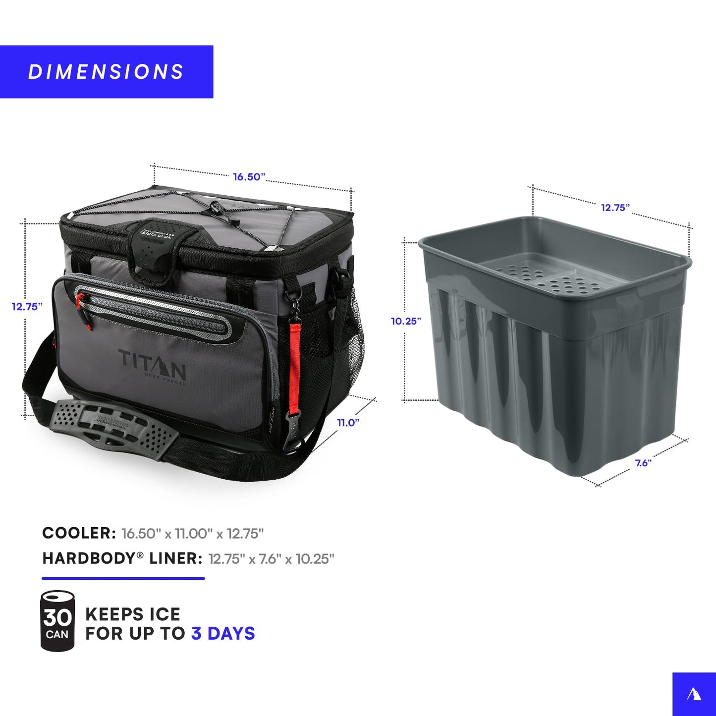 30 Can Zipperless HardBody® Cooler