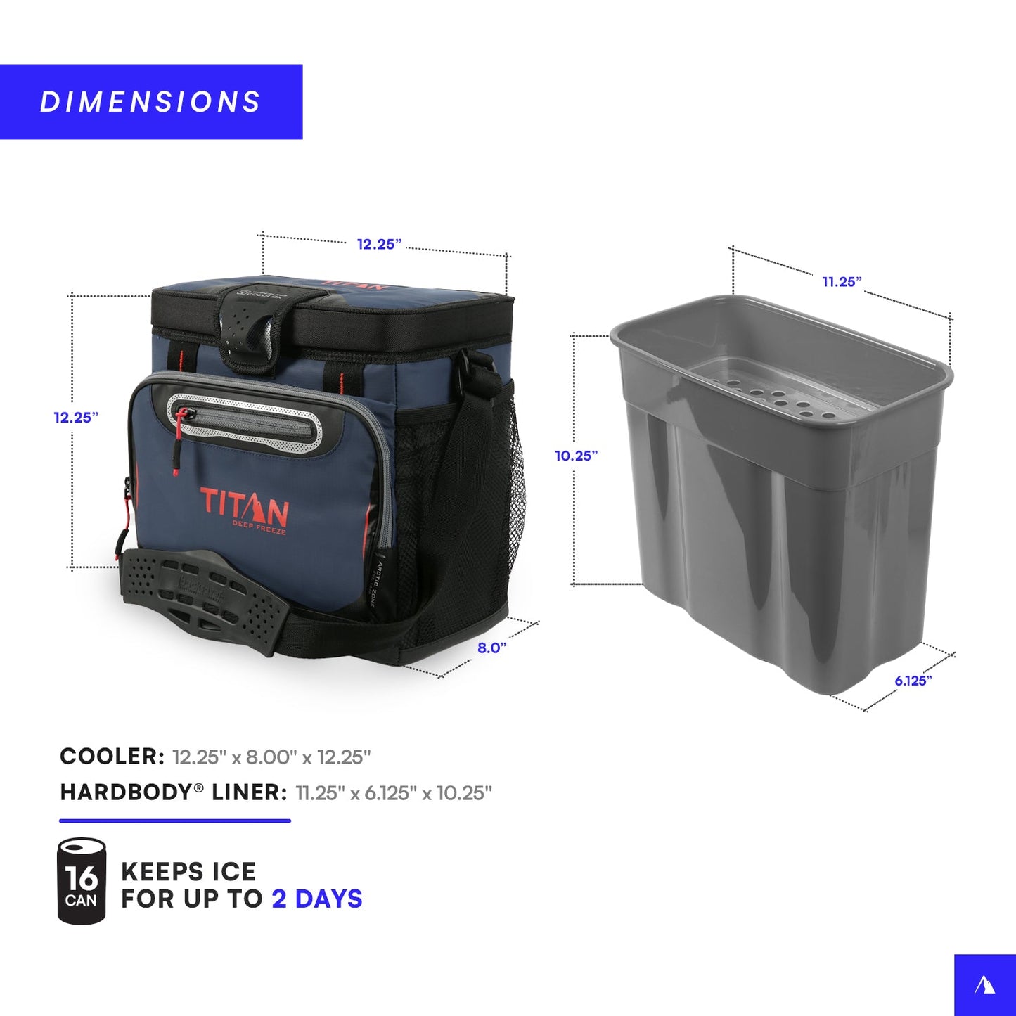16 Can Zipperless HardBody® Cooler