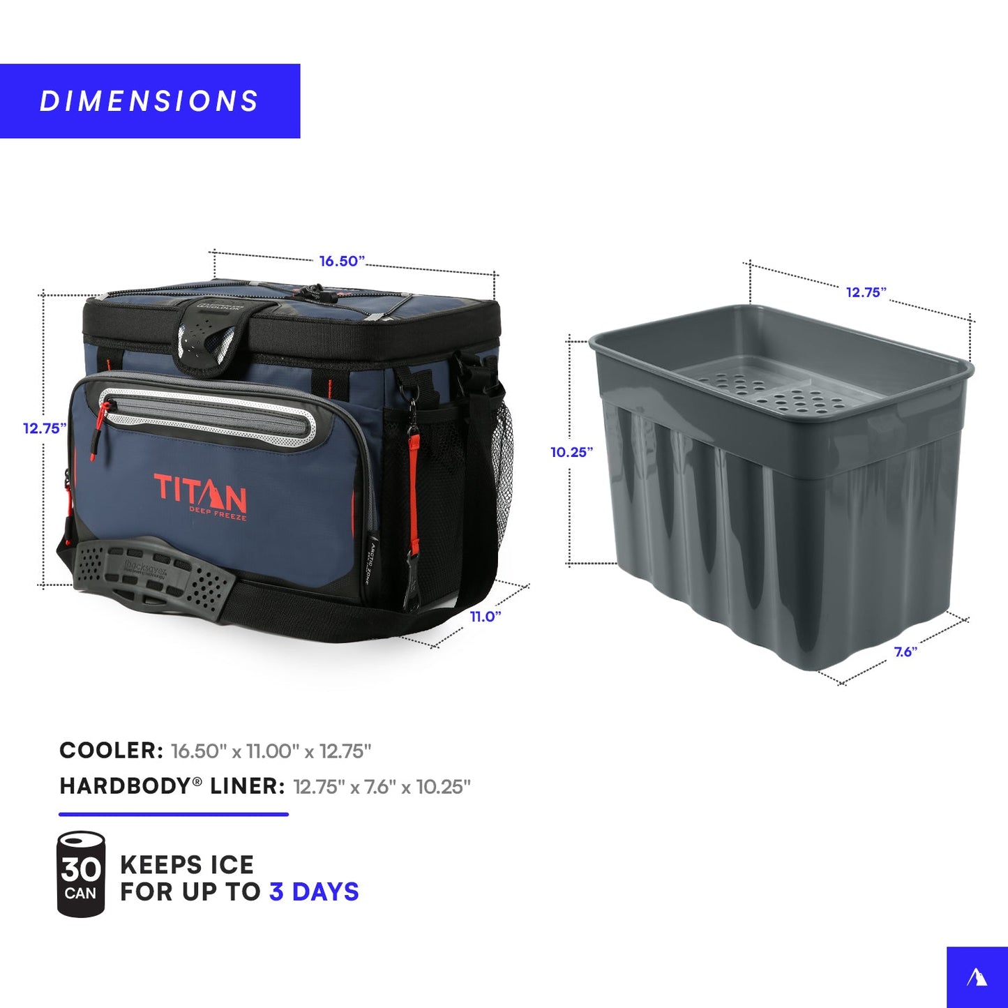 30 Can Zipperless HardBody® Cooler