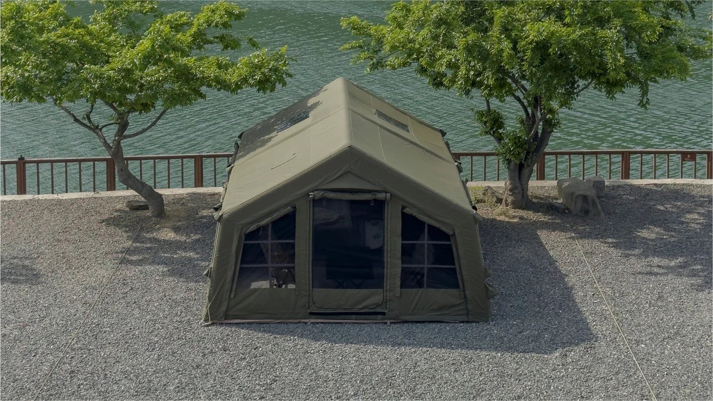 Coody | RBM Inflatable tent  Koala 5 Khaki for 2-6 person