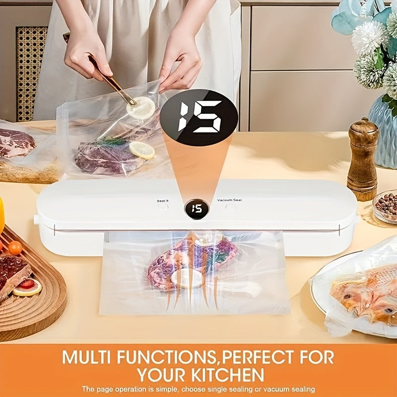 Automatic Food Sealer Machine with High Suction - TJR6P8X