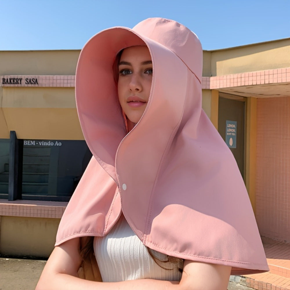 Women's Oversized Sun Brim Hat, Lightweight & Water-Resistant TJR9P6X