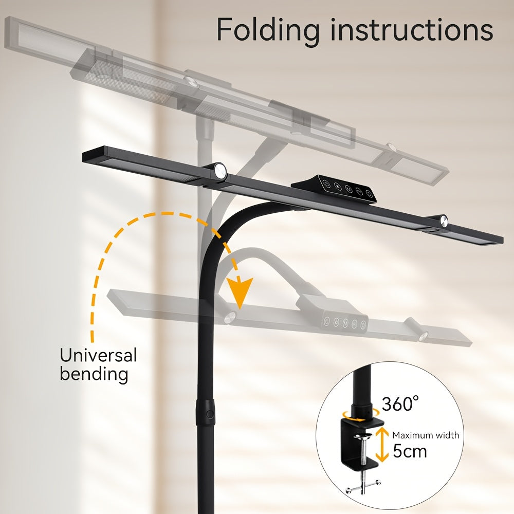 Induction Gooseneck LED Table Lamp 17W-EM9G