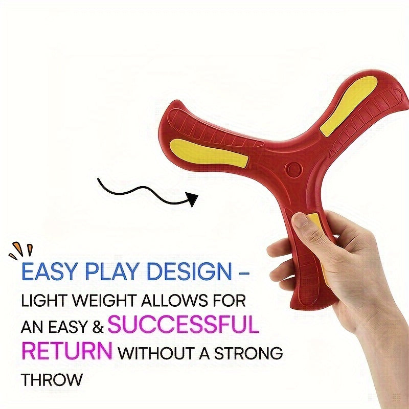 2pcs Three-Leaf Hand-Thrown Boomerang for Outdoor Games TJR6V8P