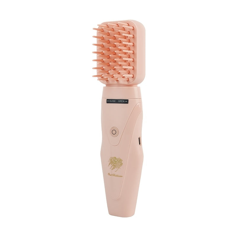 2-in-1 Car Aromatherapy Diffuser & Massage Comb, Rechargeable TJR1Z4N