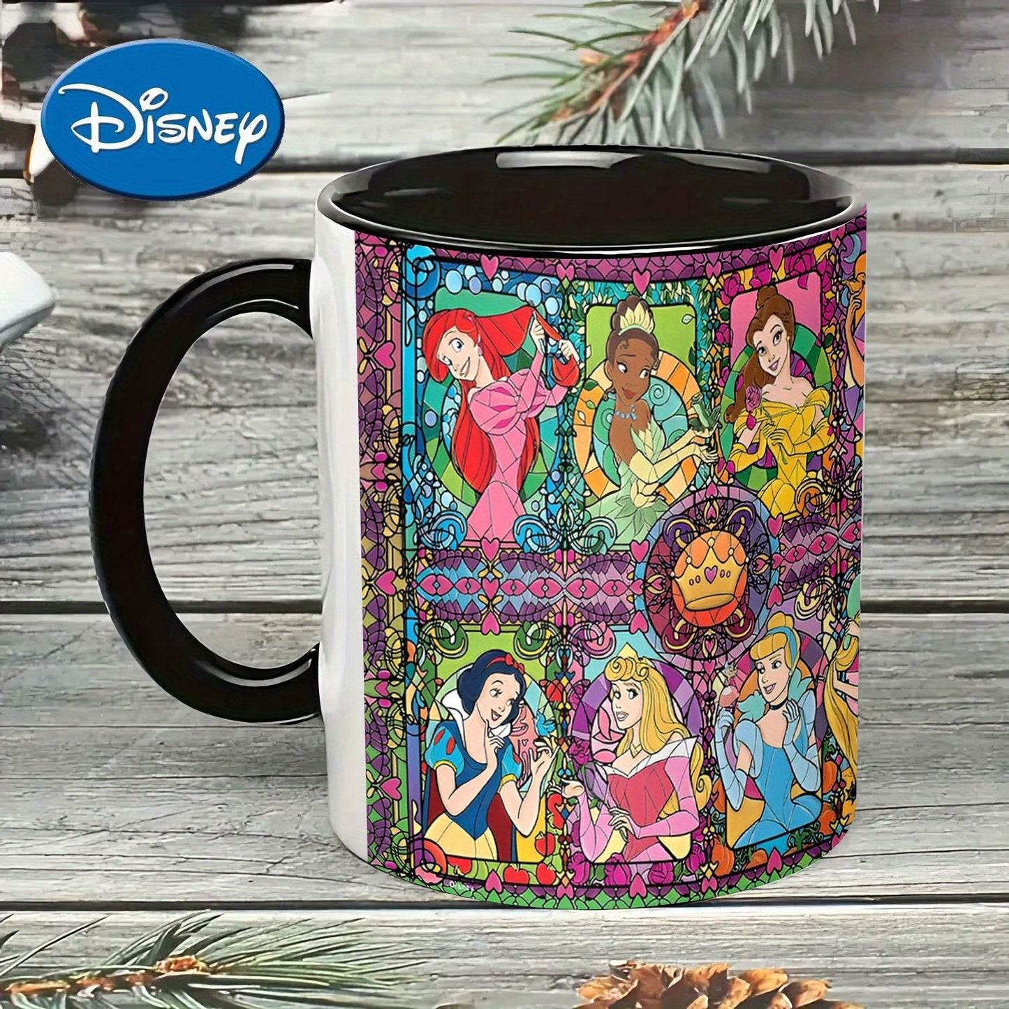 11oz Porcelain Cup Princess Theme - C2BH