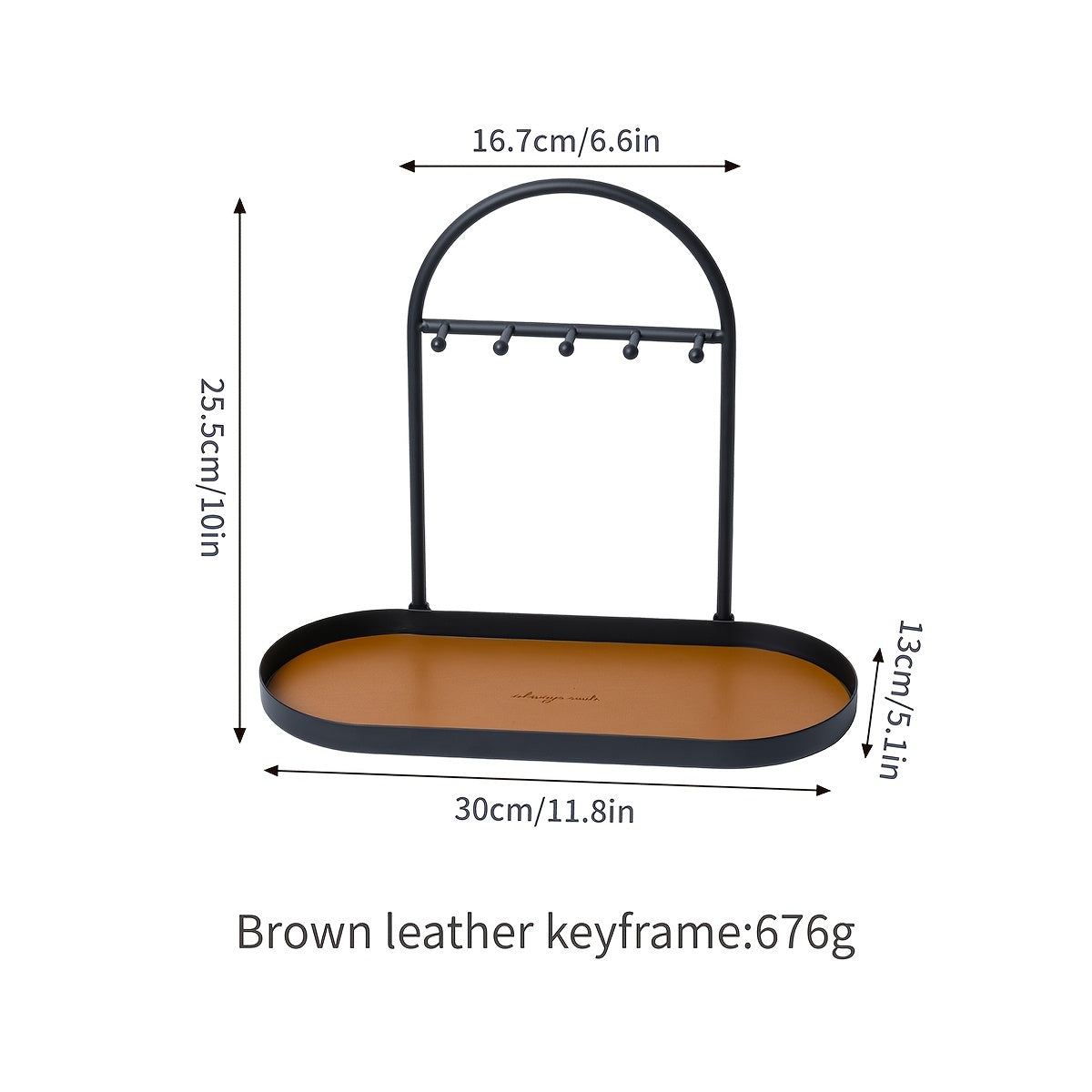 Oval Jewelry Key Holder- HMT24OJ