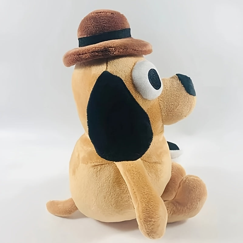 Angry Coffee Dog Plush Toy with Cup - S2SN