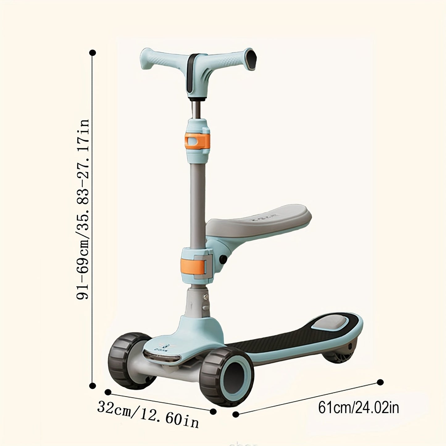 3 in 1 Foldable Scooter