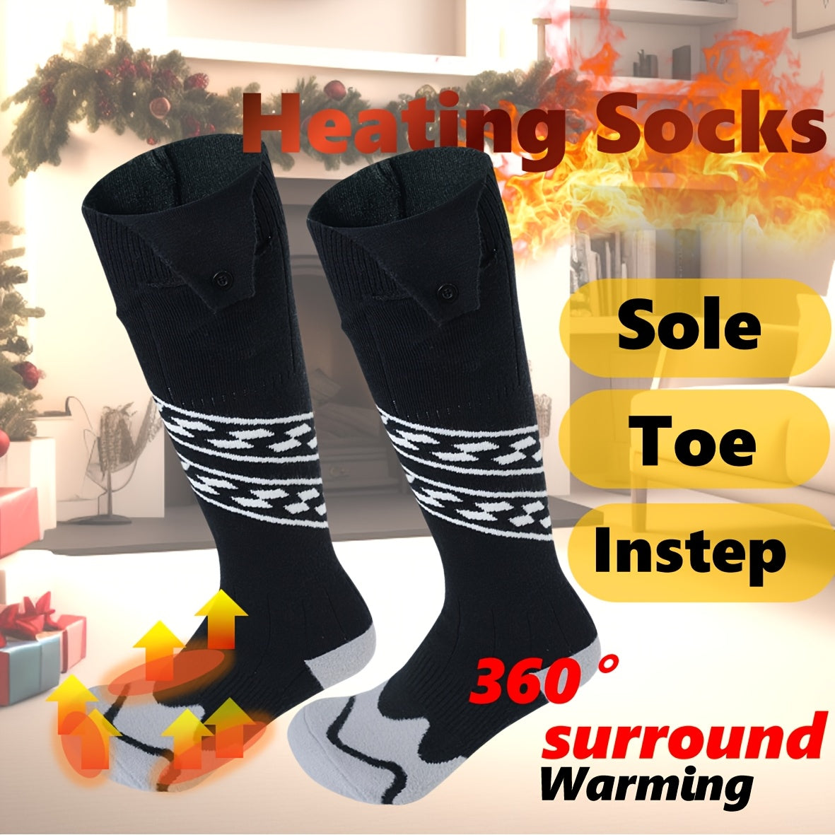 Rechargeable Heated Socks- HMT24HS