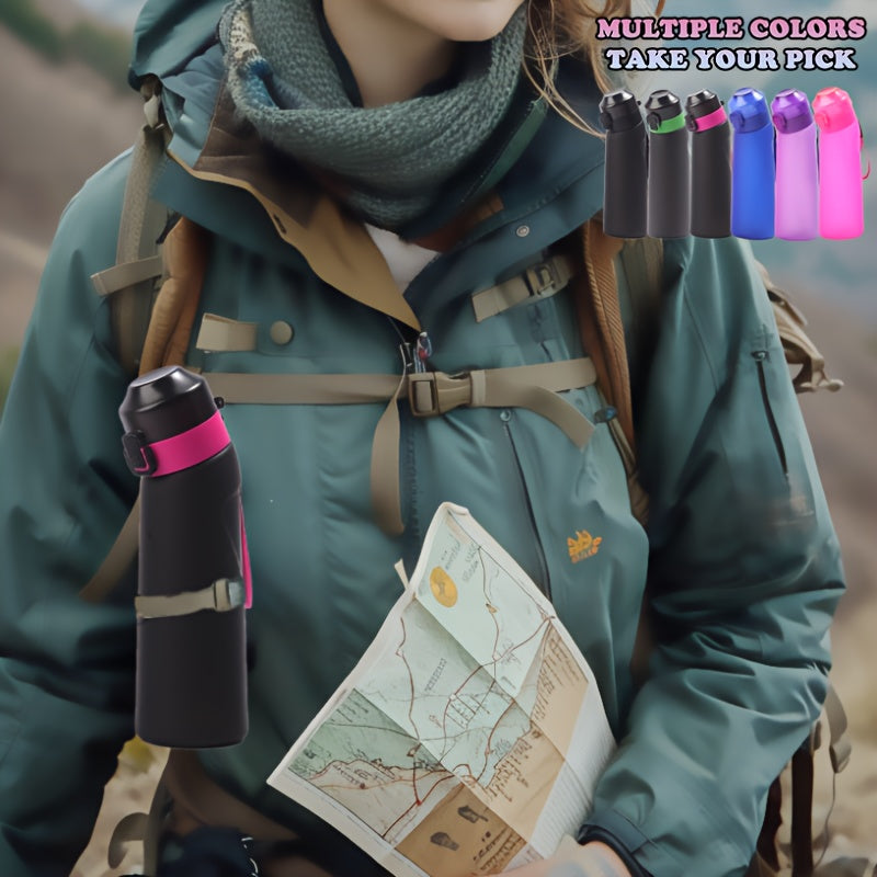 2Pack BEBK 25oz Sports Water Bottle BPAFree Portable-HFMR