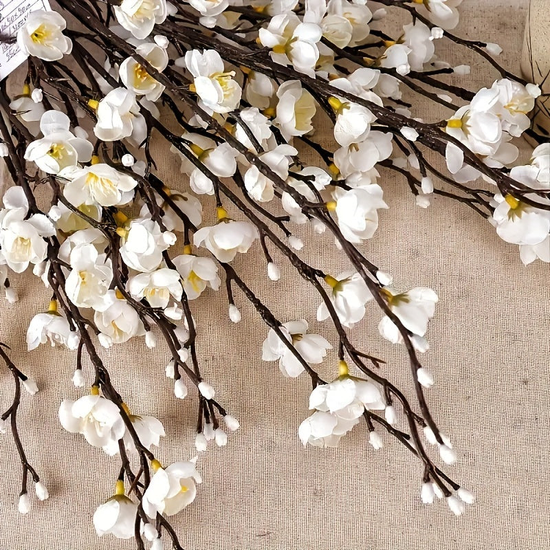 5-Pack Artificial Plum Blossom Branches - P2DM