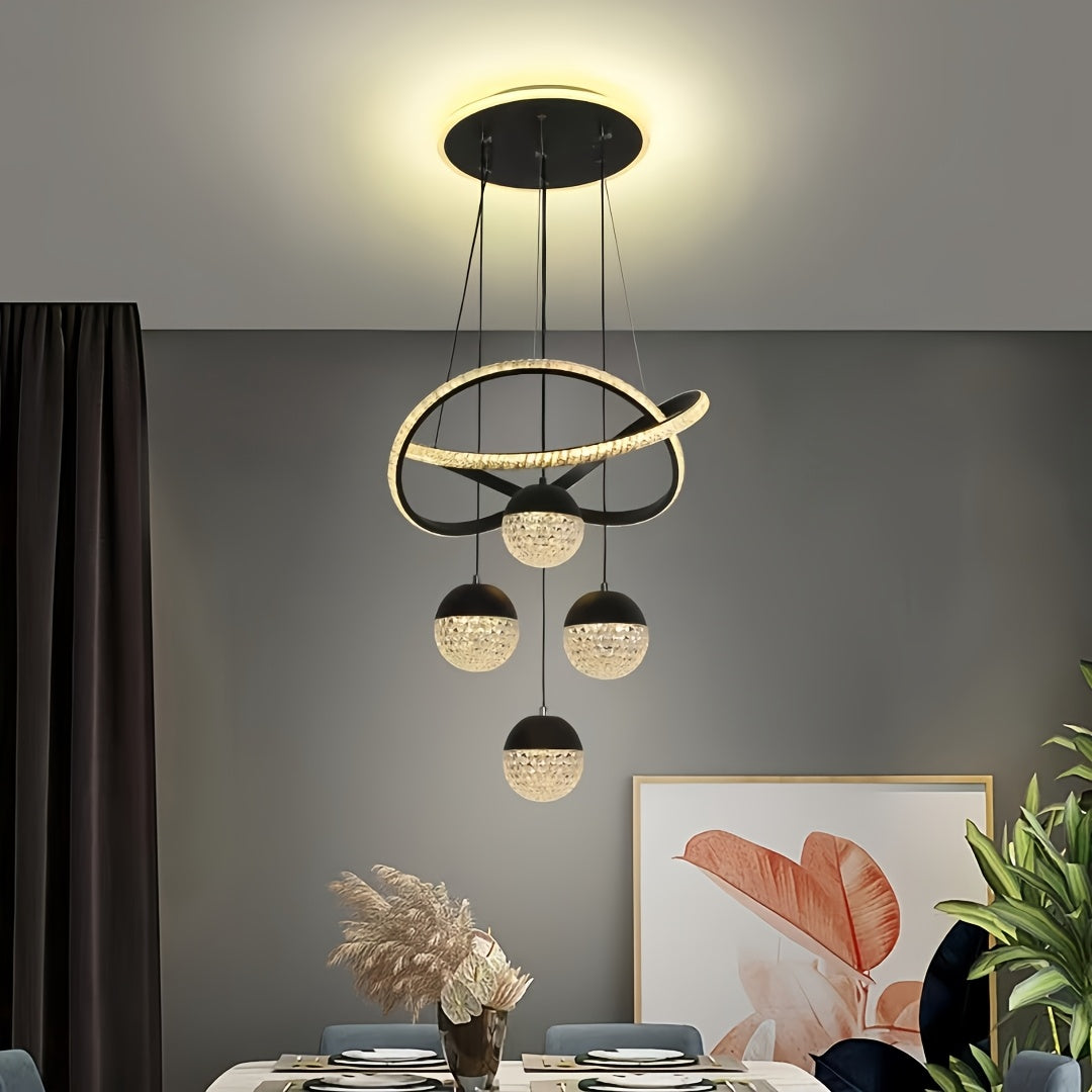 Modern LED Pendant Chandelier for Dining Living Room-XN3M
