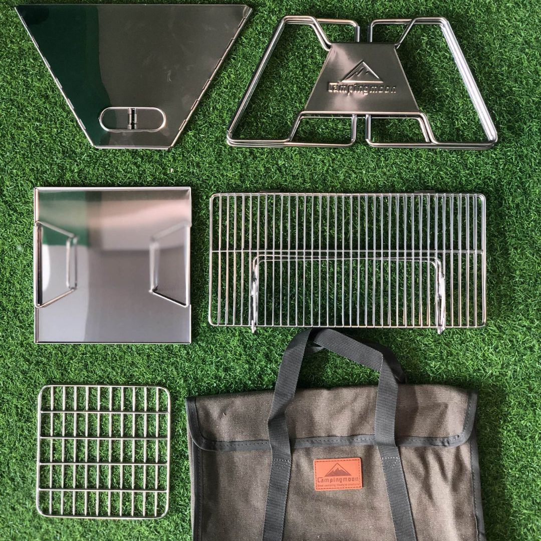 Campingmoon MT-2 Foldable Barbeque BBQ Grill - Medium