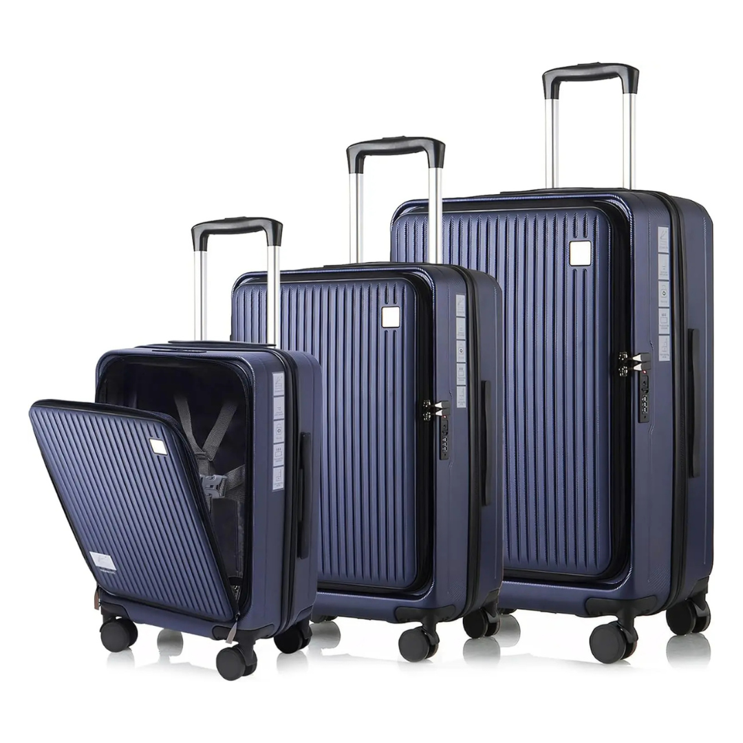 Prestige Glide Sumo Deluxe Expandable Luggage Trio (20/24/28")