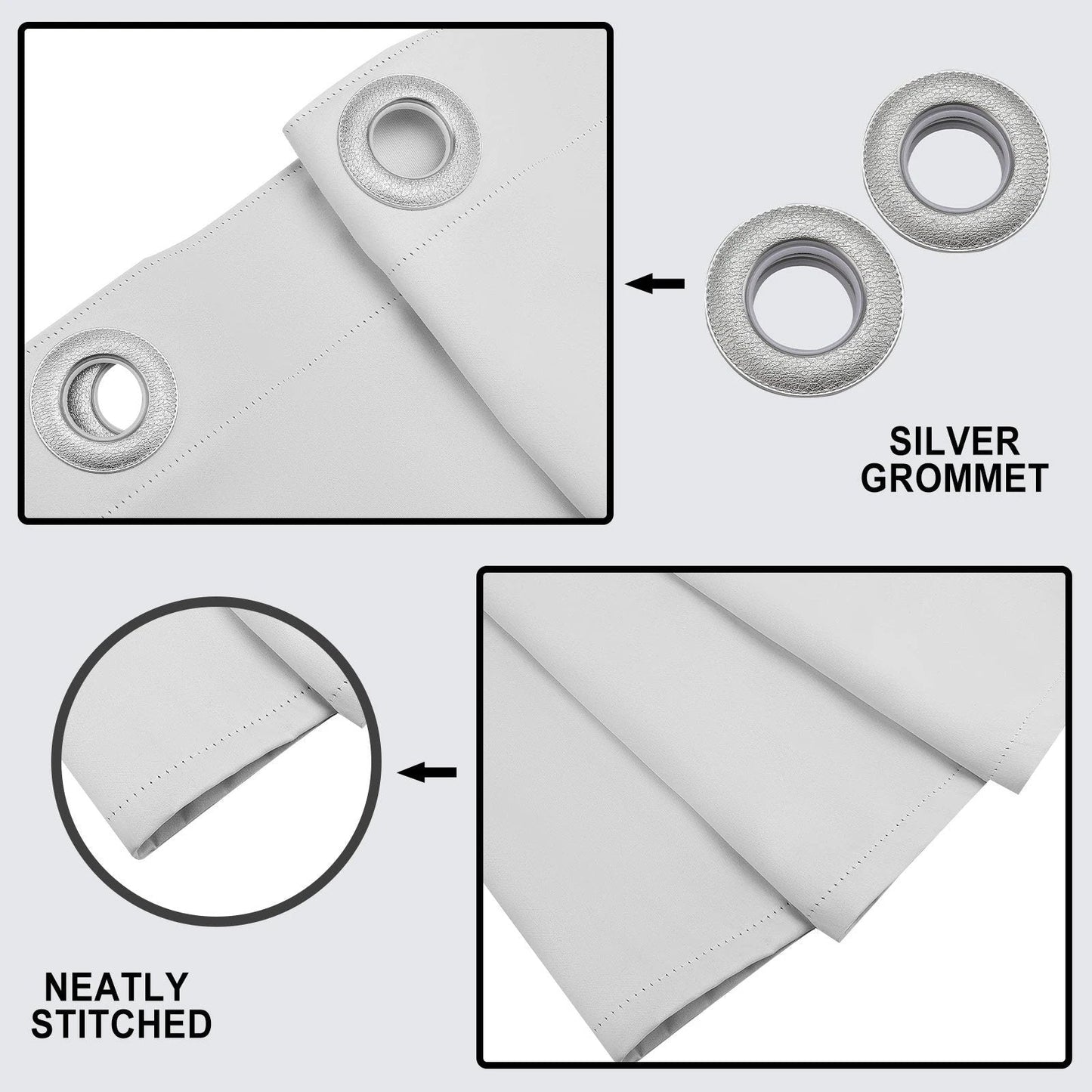 Chill Grommet Curtains For Work Life Balance And Eco Style